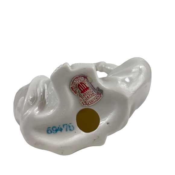 Thai Gates Dancer Traditional Japanese Vintage White Porcelain Zen Fragile 5” - Picture 6 of 7